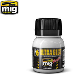 AMMO by MIG Jimenez AMMO Ultra Glue - for Etch, Clear Parts & More (Acrylic Waterbase Glue) (A. MIG-2031)