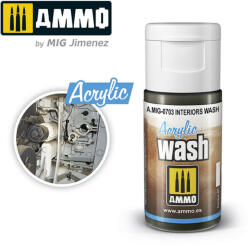 AMMO by MIG Jimenez AMMO ACRYLIC WASH Interiors Wash 15 ml (A. MIG-0703)