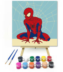  Varázslatos pókfigura - gyerek számfestő készlet