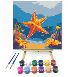  Tropikális víz alatti kaland - gyerek számfestő készlet