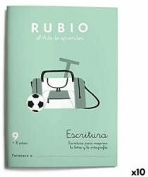 Cuadernos Rubio Writing and calligraphy notebook Rubio Nº9 A5 Spaniolă 20 Frunze (10 Unități)