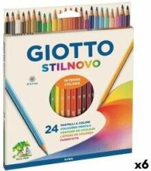 GIOTTO Creioane culori Giotto Stilnovo Multicolor (6 Unități)