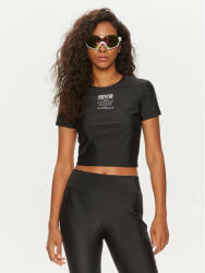 Versace Jeans Couture Tricou 76HAH602 Negru Slim Fit
