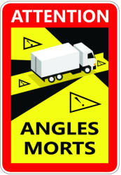  Sticker Indicator autocolant Angles Morts