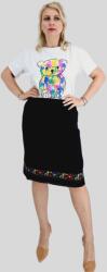 Ie Traditionala Tricou Dama Ursulet alb