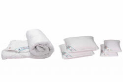 Somnart Set pilota 180x200 cm, 200g si 2 perne 50x70 cm si 2 perne 40x40 cm HypoallergenicMed Somnart, microfibra matlasata (SETHYPO.200.180X200.4PER)