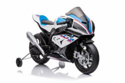 Amr Toys Shop Motocicleta electrica pentru copii BMW HP4 Race White 12V7ah (BMW HP4 WHITE)