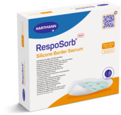 hartmann RespoSorb Silicone Border Sacrum 18x18cm(10db)