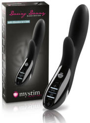 mystim Daring Danny - вибратор с електростимулация (черен) - lovesexshop