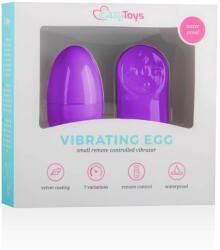 EasyToys - носимо вибриращо яйце с 7 режима и радио управление (лилаво) - lovesexshop