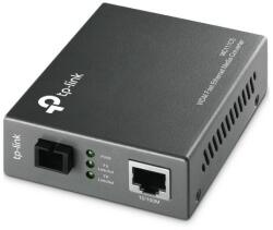 TP-LINK Switch media convertor TP-Link, 2 porturi (1x100Mbps SC, 10/100 Mbps (RJ-45)), BiDi 10/100Base-TX to 100Base-FX (SC), Single-Mod (MC111CS)
