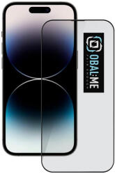 OBAL: ME Folie de protectie telefon din sticla OBAL: ME, 5D pentru Apple iPhone 14 Pro, Negru