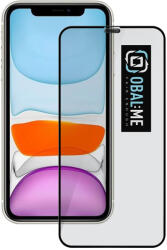 OBAL: ME Folie de protectie telefon din sticla OBAL: ME, 5D pentru Apple iPhone 11/XR, Negru