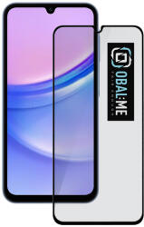 OBAL: ME Folie de protectie telefon din sticla OBAL: ME, 5D pentru Samsung Galaxy A15 5G, Negru
