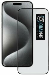 OBAL: ME Folie de protectie telefon din sticla OBAL: ME, 5D pentru Apple iPhone 15 Pro Max, Negru