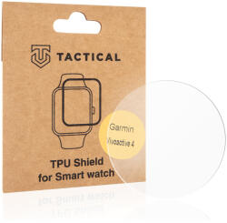 TACTICAL Folie protectie smartwatch pentru Garmin VivoActive 4, Tactical, Plastic, Transparent