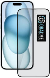 OBAL: ME Folie de protectie telefon din sticla OBAL: ME, 5D pentru Apple iPhone 15 Plus, Negru