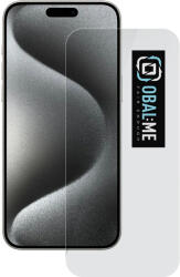 OBAL: ME Folie de protectie telefon din sticla OBAL: ME, 2.5D pentru Apple iPhone 15 Pro Max, Transparent