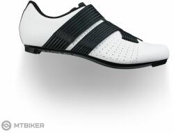 fizik Tempo Powerstrap R5 kerékpáros cipő, fehér/fekete (EU 45)