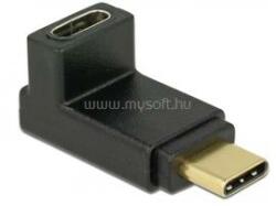 Delock Adapter USB 10 Gbps (USB 3.1 Gen 2) USB Type-C csatlakozó > csatlakozó ívelt felfelé / lefelé (DL65914) (DL65914)