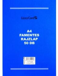Lizzy Card - A4 famentes rajzlap tömb, 50 db (J-964)