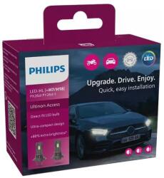 Philips SET 2x bec LED auto 11972 U2500 CX H7/H18 PX26d/PY26d-1/16W/12V 6000K (P6100)