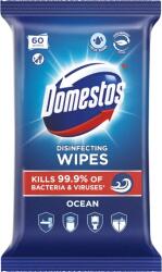 Domestos Ocean Fresh fertőtlenítő törlőkendő 60 db - shoperia