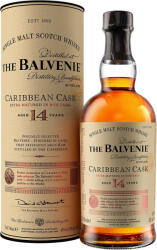 THE BALVENIE 14 éves Caribbean Whisky (0, 7L 43%)