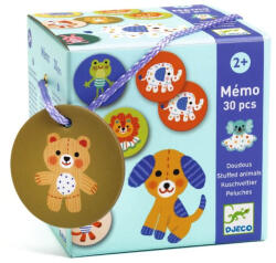 DJECO Memória játék - Memo Stuffed animals - Djeco (DJ08264)
