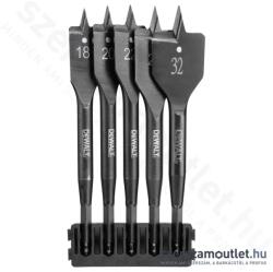 DEWALT TOUGHCASE Lapos fafúrószár készlet 18-32mm 5db-os (DT70832-QZ) (DT70832-QZ)
