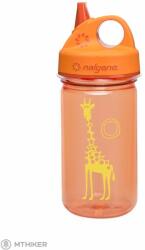 Nalgene Grip-N-Gulp Sustain gyerek kulacs, 0.375 l, orange/giraffe