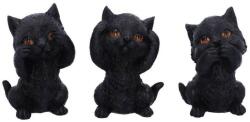 Nemesis Now Set de statuete Nemesis Now Adult: Humor - Three Wise Kitties, 8 cm (U5486T1) Figurina