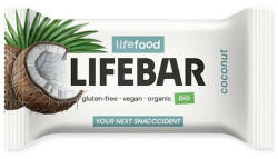 Lifefood Lifebar tyčinka kokosová RAW BIO 40 g Gust: Nucă de cocos