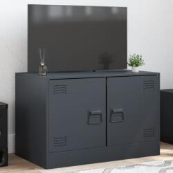vidaXL antracitszürke acél TV-szekrény 67 x 39 x 44 cm (841635)