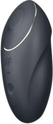 Satisfyer Tap & Climax 1 - vibratoare 2în1 clitoris - negru (4061504046013) Vibrator