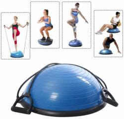  Crivit Balance-Trainer egyensúly labda, expanderrel és pumpával - kék (292895) (292895)