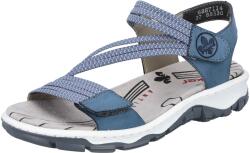 RIEKER Sandale cu baretă albastru, Mărimea 38