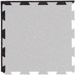inSPORTline Puzzle fitness szőnyeg összekötő elem inSPORTline Puzeko 50x50x0, 5 cm Szín: fekete - A variáns