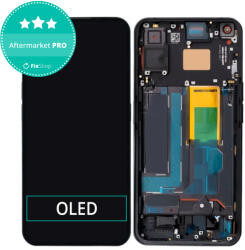 Nothing Phone (1) - LCD Kijelző + Érintőüveg + Keret (Black) OLED, Black