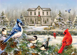 Cobble Hill 40039 - Country House Birds - 1000 db-os puzzle (40039)