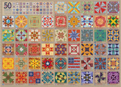 Cobble Hill 40050 - 50 States Quilt Blocks - 1000 db-os puzzle (40050)