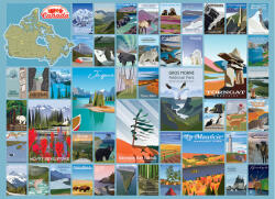 Cobble Hill 40071 - National Parks and Reserves of Canada - 1000 db-os puzzle (40071)