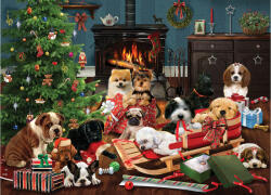 Cobble Hill 40214 - Christmas Puppies - 1000 db-os puzzle