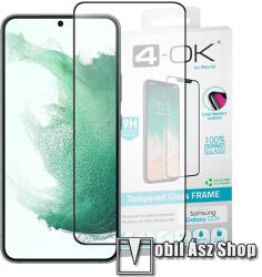 Blautel SAMSUNG Galaxy S23 Plus (SM-S916), 4-OK üvegfólia, 3D, 9H, Teljes, Fekete (PRF23P)