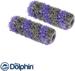 Blue Dolphin SILVER Microfiber festőhenger érdes felületekhez, 2 db - 100 mm (10 mm szálhossz) (SR10W9_48233)