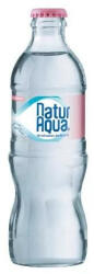 NaturAqua Ásványvíz Naturaqua 0, 33L dús szénsavmentes, rekesszel, betétdíjjal
