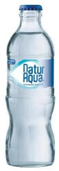 NaturAqua Ásványvíz Naturaqua 0, 33L dús szénsavas, rekesszel, betétdíjjal