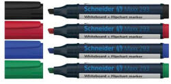 Schneider Tábla- és flipchart marker 2-5 mm vágott végű SCHNEIDER Maxx 293 kék (29399 - 03) - cartridge