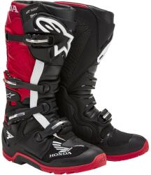 Alpinestars Tech 7 Enduro Drystar Honda motoros csizma fekete-piros
