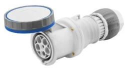 Gewiss GW62665H ipari csatlakozó lengő dugalj egyenes 3P (2P+F) 125A IP67, 200-250V 50/60 Hz, csavaros csatlakozás (GW62665H)